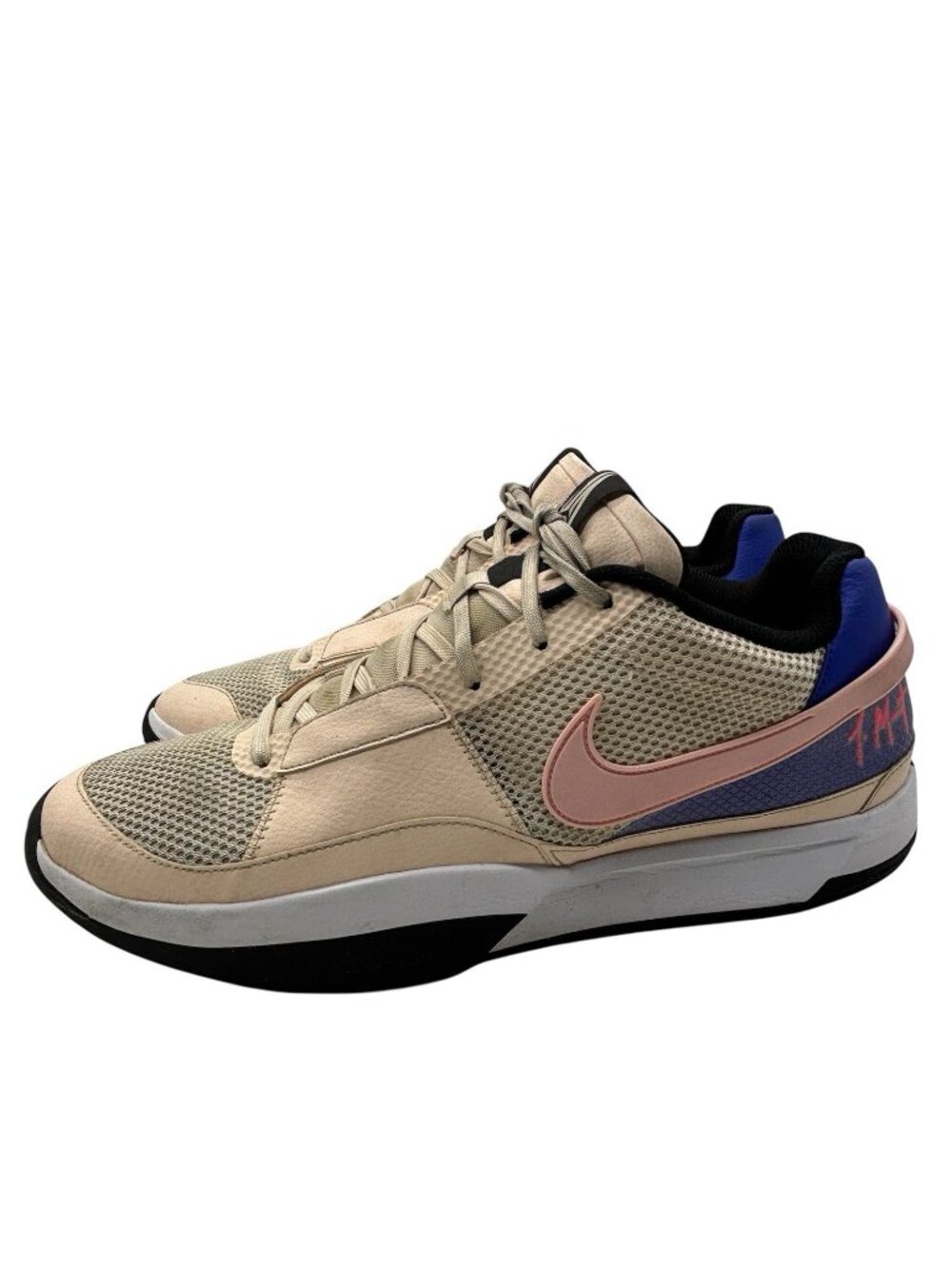 Nike Ja 1 Men’s Sz 15 Guava Ice Pink White Ja Morant Basketball Sneakers